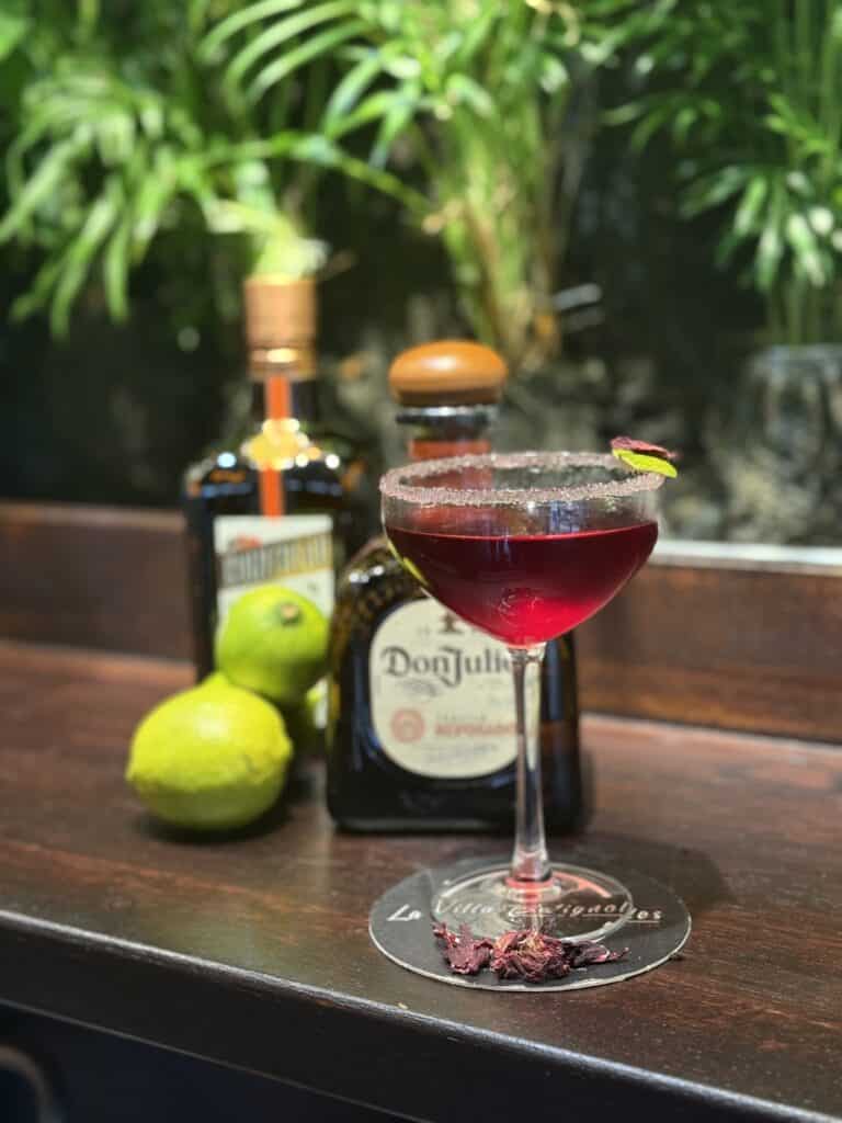 Margarita hibiscus x Don Julio reposado